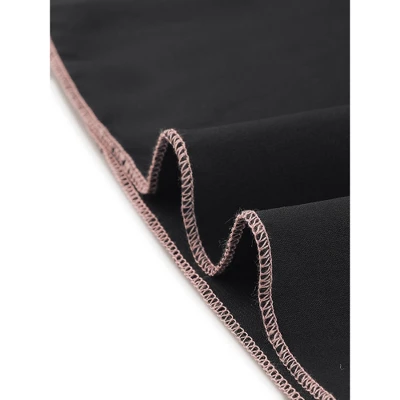 Cheibear Women's Pajama Party Satin Silky Summer Camisole Cami Pants Sets - Image 4